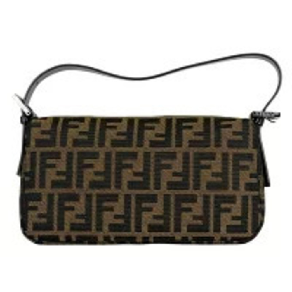 Fendi Mamma Hobo Baguette handbag canvas bag Zucca brown